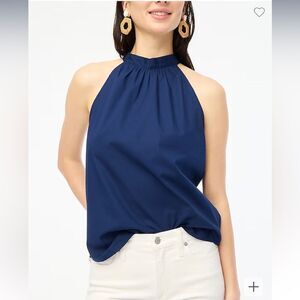 NWT J crew factory Bow-back halter top
